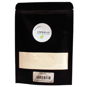 Arcilla blanca en polvo